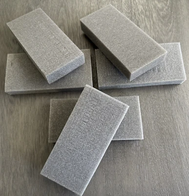 REBOXX Model Brass Train UV Foam Inserts 9" X 4.25" X 1.25" Adjustable (6 Pack) - Image 1 of 4