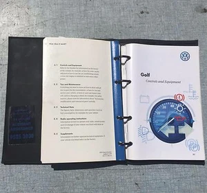 VW/Volkswagen Golf Gen 4 Owners Instruction Manual (09/1998 - 06/2004) Mk4 - Picture 1 of 4