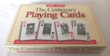  THE CENTENARY PLAYING CARDS 1900/1999 PAUL LOMOND GAMES  x2 PACKS NEW 