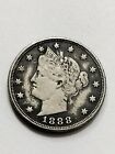 1888 Liberty V Nickel / Nice Coin / Nice Details / Semi Key Date