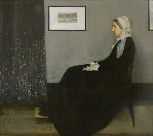 James McNeill Whistler: Whistler's Mother Giclee Canvas Print - Picture 1 of 1