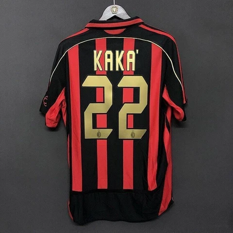 Retro 2007 AC Milan #22 Home Shirt Cover