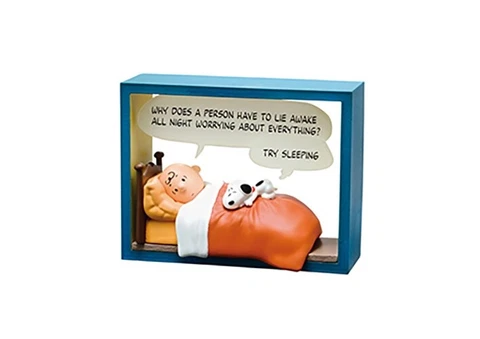 🖼️ Snoopy Bedtime (Single) - Re-Ment Snoopy Comic Cube Collection Cover