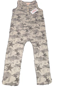 Cat & Jack Camo Sleeveless Romper Jumpsuit Unisex Youth Child Sz 4T New - Picture 1 of 3