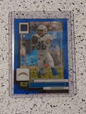 2022 Panini Clearly Donruss - Blue /99 #26 Austin Ekeler Los Angeles Chargers - Image 1 of 2