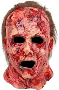 Scary Mask Horror Bloody Halloween Masquerade Cosplay Prop Creepy Party Costume - Picture 1 of 5
