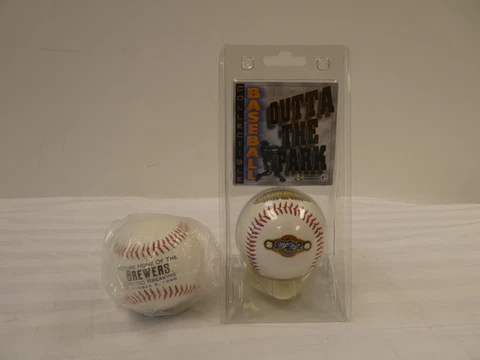 NIB 1996 MLB Brewers Opening Day Ball Cover