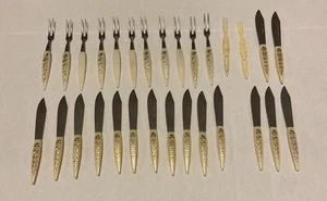 Cocktail Knives and Forks Vintage Style - Picture 1 of 7