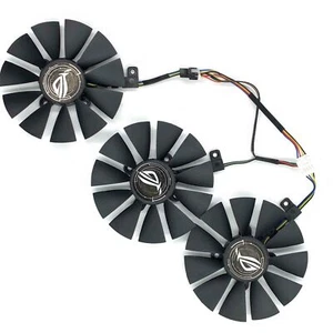 Cooler Fan For ASUS Strix GTX 1060 OC 1070 1080 GTX 1080Ti RX 480 T129215SU 87MM - Afbeelding 1 van 23