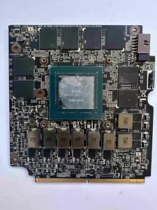 NVIDIA GeForce RTX 2080 8GB MSI GT75 GT73 MS-16L5 GT83 VIDEO CARD MS-1W1E1 - Picture 1 of 3
