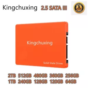 Kingchuxing 1TB 2TB SSD 550MB/s 2.5'' SATA III Internal Solid State Drive lot - Picture 1 of 15
