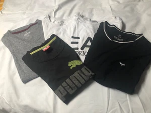 Kleiderpaket TShirts 5 Stück Gr L Puma u.a.und 2 Hosen - Bild 1 von 7