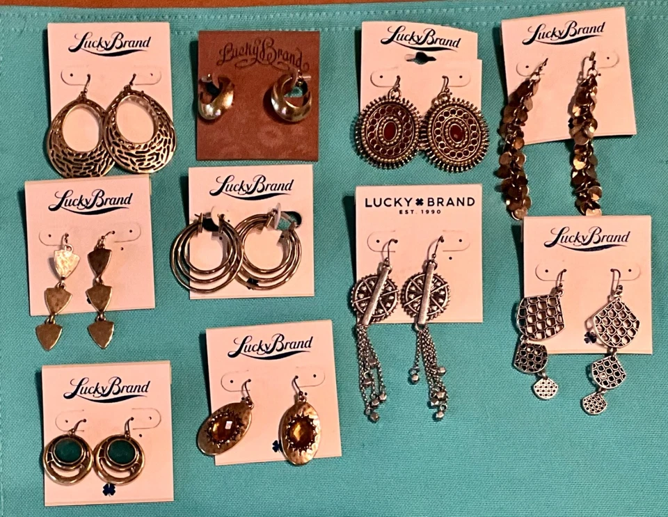 Pendientes Lucky Brand Elige entre muchos estilos disponibles nuevos precio de venta sugerido por el fabricante $25-$39 Grupo E Foto 1 de 1