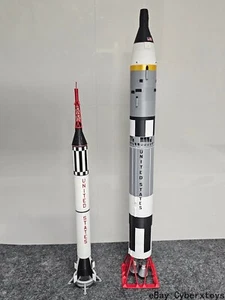 1:60 Scale NASA Gemini TitanII + Redstone Launch Vehicle Rocket Model Painted - Picture 1 of 17