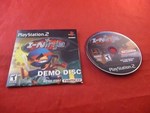 Disco de demostración promocional I-Ninja Playstation 2 PS2 con funda - Imagen 1 de 2