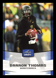 Darron Thomas #11 2012 Leaf Draft Oregon Ducks Football - Picture 1 of 2