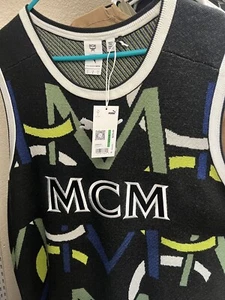 Puma Mcm X Crew Neck Tank Top Mens Black Casual Athletic 53700701 - Picture 1 of 3