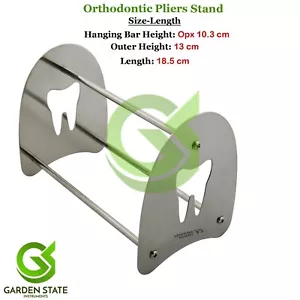 Stainless Steel Dental Stand Holder For Hold Orthodontic Pliers-Forceps Scissors - Picture 1 of 3