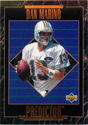 1995 Upper Deck Predictor League Leaders #RP1 Dan Marino - Image 1 of 2