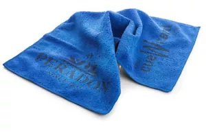 PERADON BLUE MICROFIBRE CUE TOWEL hELPS TO KEEP YOUR CUE CLEAN FROM TACKINESS - Picture 1 of 1