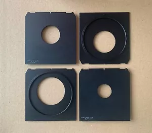 4 PCS Off-center Lens Board 99*96mm for Linhof Wista Compur Copal #00 #0 #1 #2 - Picture 1 of 9