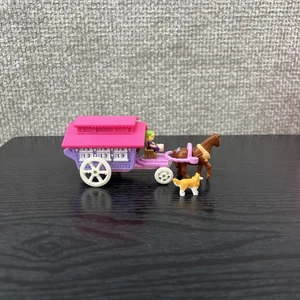 Polly Pocket Vintage Bluebird 1995 Circus Wagon On The Go Gypsy Caravan completo - Foto 1 di 15