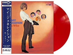The Who My Generation Red vinyl Spec LP Japan Pressing Analog Record 2023 - Picture 1 of 2
