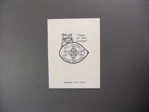 Pfadfinder OA 434 Kidi Kidish Lodge Collectors Guide 3083PP - Bild 1 von 1