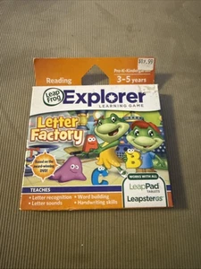 LeapFrog Explorer Learning Game Letter Factory Reading 3-5 Years Pre-K 2012 - Picture 1 of 2