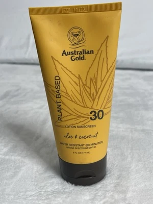 Australian Gold Plant Based SPF 30 Aloe & Coconut Sunscreen, 6 fl oz, EXP: 02/25 - image 1 of 4