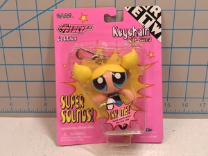 Powerpuff Girls Super Sounds Schlüsselanhänger, Bubbles, Cartoon Network 2000 - Bild 1 von 6
