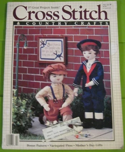 CROSS STITCH & COUNTRY CRAFTS MÄRZ / APRIL 1988 37 TOLLE PROJEKTE INNEN - Bild 1 von 2