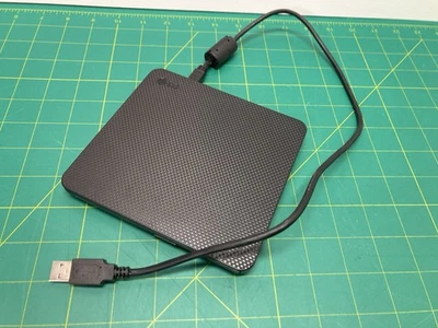 LG Ultra Slim Portable DVD Writer Compatible w/ Windows & Mac SP80NB60 - Image 1 of 3