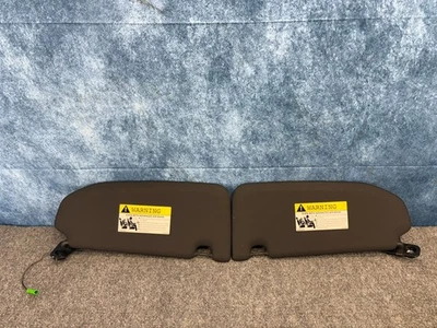 VOLVO S60 2019-2024 PARASOL PARASOL LADO IZQUIERDO Y DERECHO CONJUNTO NEGRO OEM Foto 1 de 4