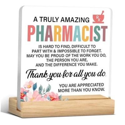 Regalos para Mujer Ella - Regalos de Gracias por - Técnico Farmacéutico Farmacéutico Foto 1 de 4