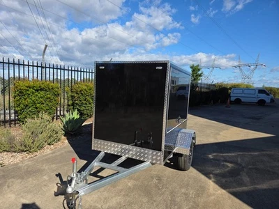 AIRPORT LUGGAGE TRANSPORT - CAMPER - SERVICE ALUMINUM TRAILER - IN STOCK NOW - image 1 of 4