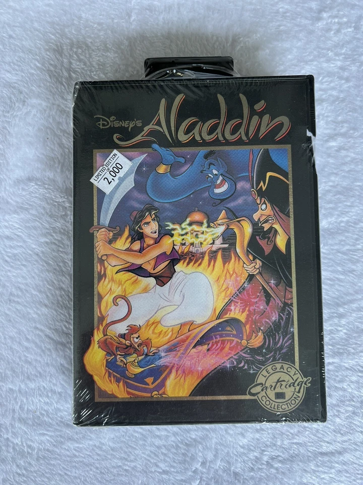 Aladdin Sega Genesis Legacy Cartridge Collection Limited Edition of 2000 Iam8Bit - Image 1 of 3