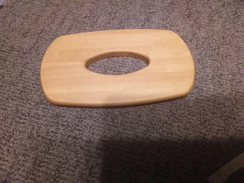 Longaberger Wooden Rectangle Lid for Tissue Basket Cover