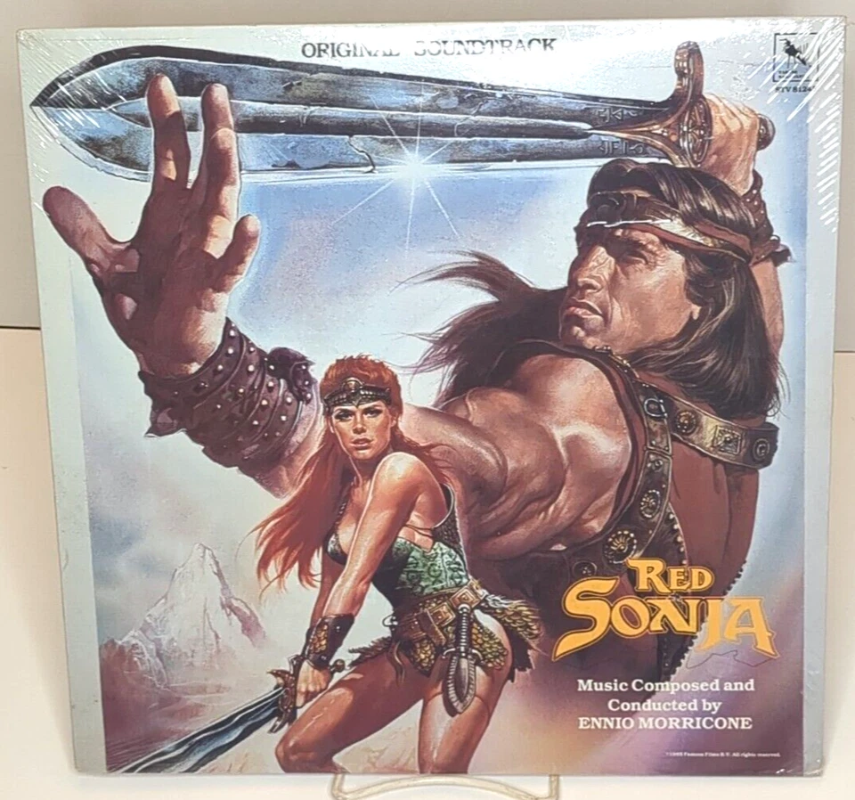 ENNIO MORRICONE original soundtrack RED SONYA Varese Sarabande 1985 / SEALED - Image 1 of 4