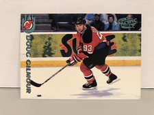 1998-99 Pacific Ice Blue #93 Doug Gilmour New Jersey Devils Hockey Card NHL!