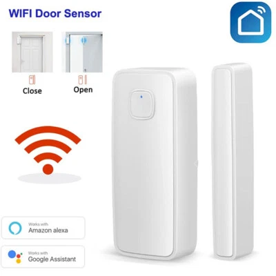 1-5PCS Smart Security WiFi Door Window Alarm Sensor System Home Office Safety - Image 1 of 4