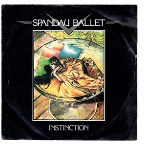 45RPM, SPANDAU BALLET ' INSTINCTION / GENTLY; M- ' ROCK - Picture 1 of 4