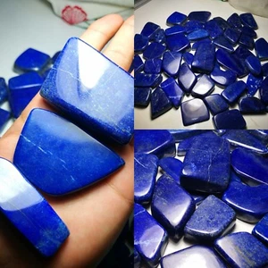 2+KG-💕Gute Qualität Lipis Luzuli Politur getrommelt am besten für Schmuck aus Afghanistan - Bild 1 von 10