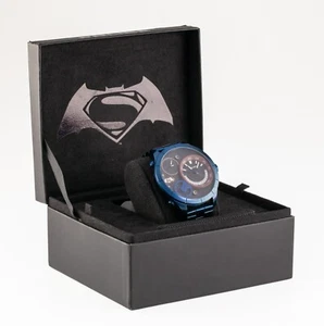 Police Batman vs. Superman Limited Edition Watch w/ Box and CoA 0956/2400 - Picture 1 of 13