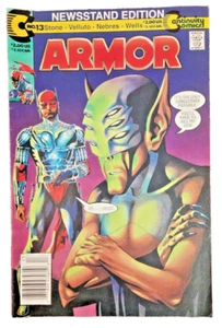 Continuity Comics Armor Issue 13 Newsstand Edition Comic Book 1992 Peter Stone - Picture 1 of 3