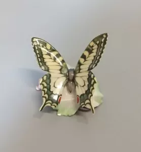 Vintage Hutschenreuther Porzellan kleiner Schmetterling -1# - Bild 1 von 5