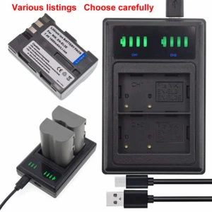 Batteria EN-EL3E per caricabatterie DUAL USB Nikon D700 D200S D100 D90 D70 o USB - Foto 1 di 26