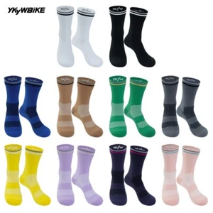 Cycling Socks Running Outdoor High Elastic Reflective Sport Bike Socks Unisex - Picture 1 of 122