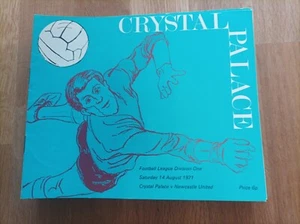 CRYSTAL PALACE HOME PROGRAMMES 1971/72 - SELECT FROM LIST. - Picture 1 of 2