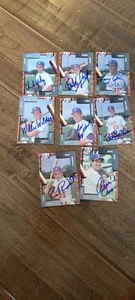 1992 FLEER PROCARDS PENINSULA PILOTS MARINERS SIGNED CARD LOT OF 8 TOMMY CRUZ - Bild 1 von 1